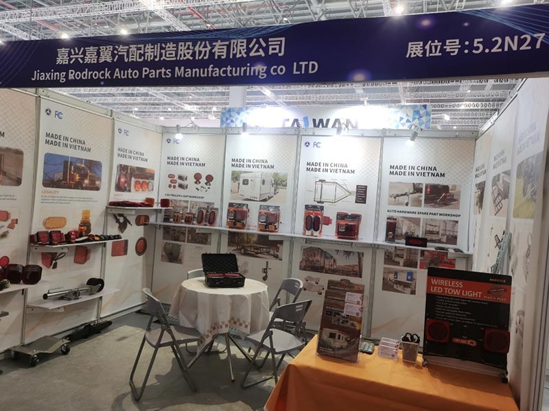 Rodrock viser specialiserede trailereftermarkedsløsninger på Automechanika Shanghai