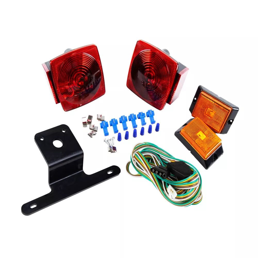 4 tommer 1 LED under 80 tommer trailerlys