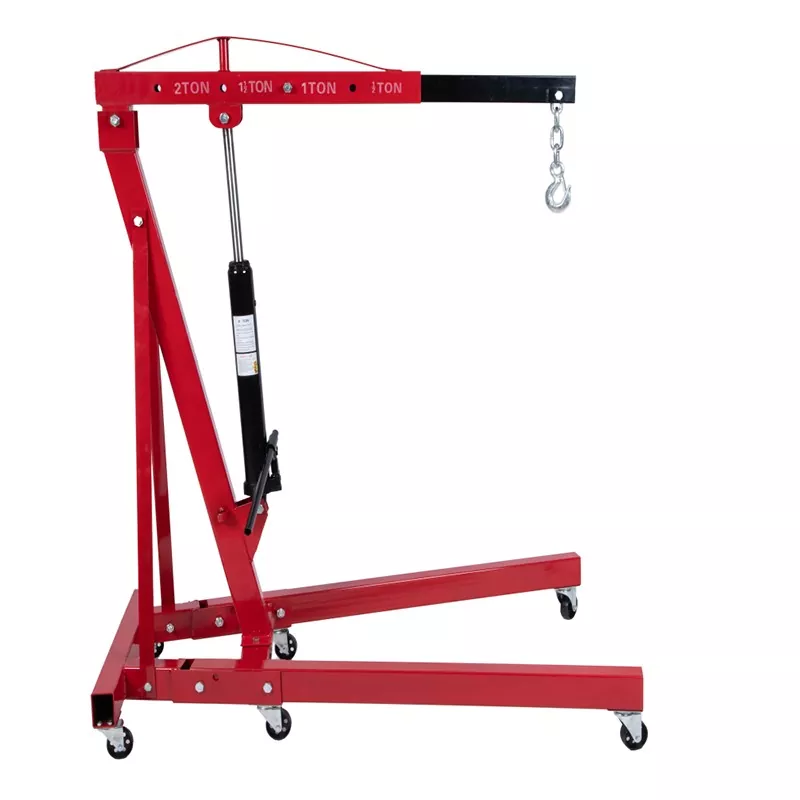 Hydraulisk monteret kran